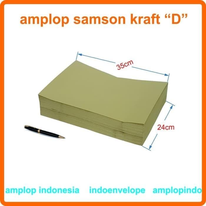 

AMPLOP COKLAT SAMSON FOLIO / D / 24X35CM - COKLAT MUDA KODE 1151