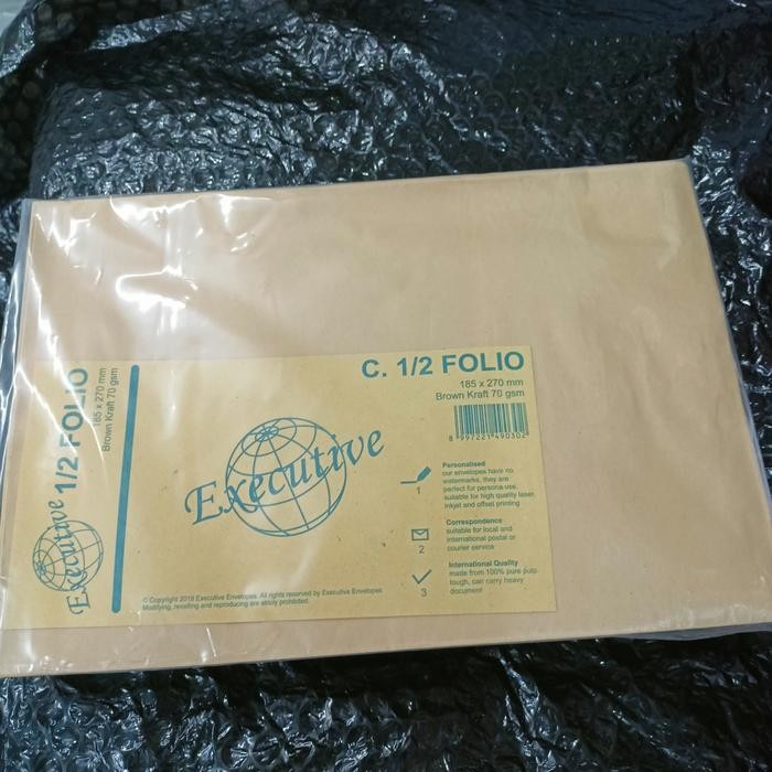 

AMPLOP COKLAT 1/2F4 PER PACK KODE 497