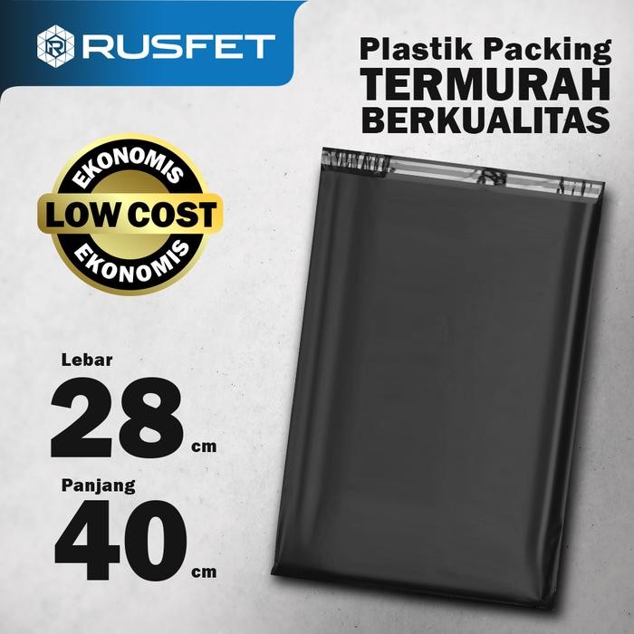 

PLASTIK POLYMAILER PACK LOW COST AMPLOP POLIMAILER 25X35CM RUSFET KODE 837