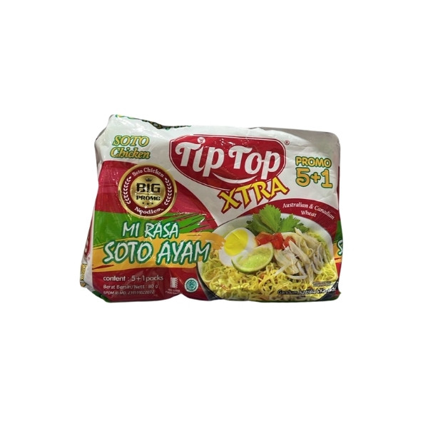 

TIP TOP RASA SOTO AYAM XTRA 5+1 80 GR