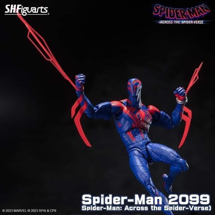SHF SHFIGUARTS SPIDER MAN 2099 SPIDERMAN ACROSS THE SPIDER VERSE KODE 1400