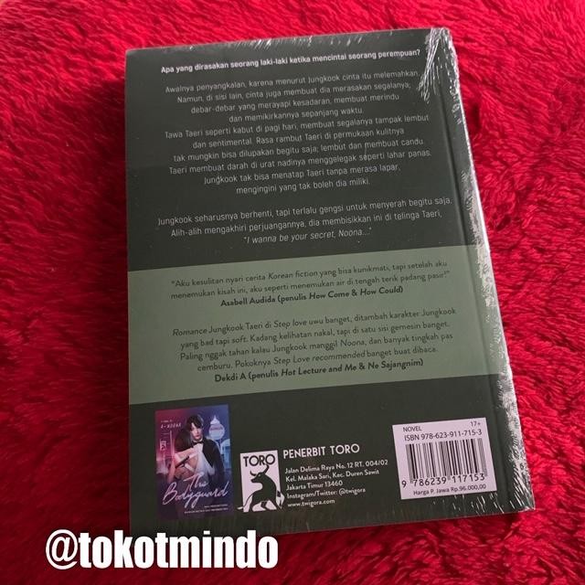 Novel STEP LOVE (A-Noona) Bonus Ular Tangga Kookie, Mini Standing Character, Photocard