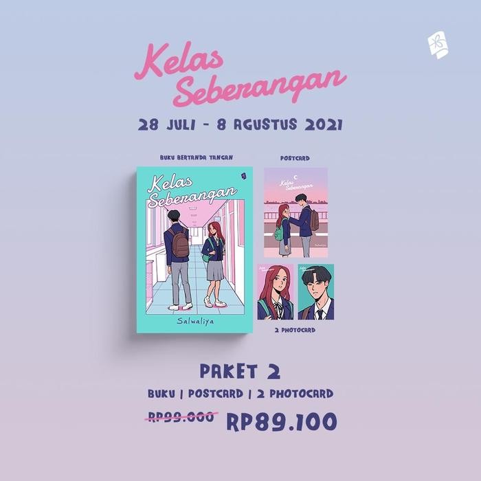Novel Kelas Sebrangan + Bonus - Salwaliya