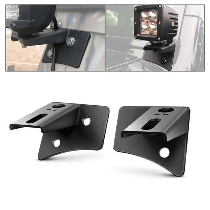 Bracket Lampu Tembak Windshield Mounting Bracket A Jeep Wrangler JK