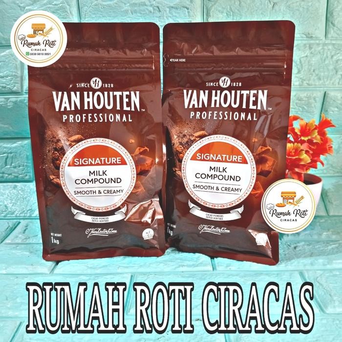 

Van Houten 1 Kg Professional Milk Compound Light Brown Susu Milky 1Kg