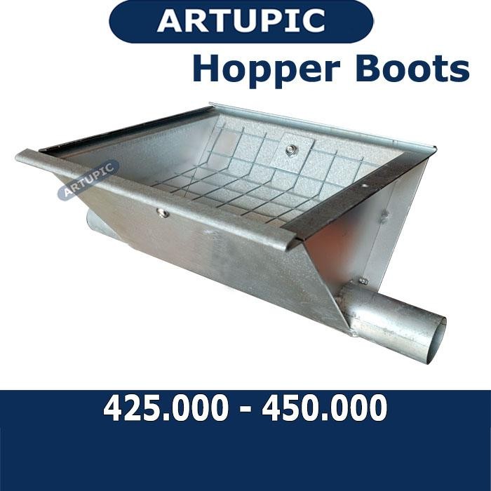 Hopper Boots Bawah Untuk Tempat Pakan Ayam Otomatis