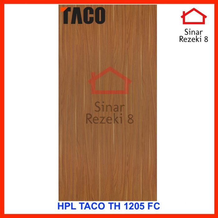 Hpl Taco Th 1205 Fc / Scandinavia Walnut / Woodgrain Urat Serat Kayu Coklat