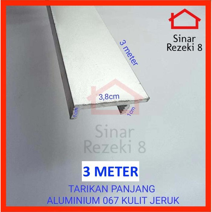 Tarikan Handle Lemari Profil Aluminium 067 Frame Lis Pintu Minimalis