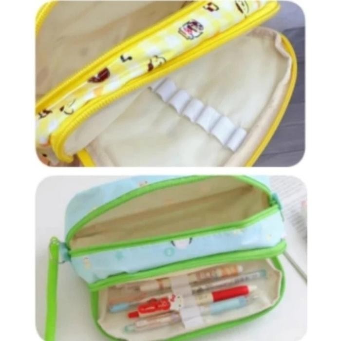 

Tempat Pensil Resleting Hello Kitty Melody Korumi Pom Cinamoroll Po