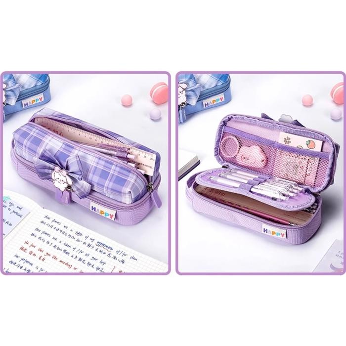

Tempat Pensil Anak Sekolah Cewek Tempat Pen Estetik Pencil Case Pita