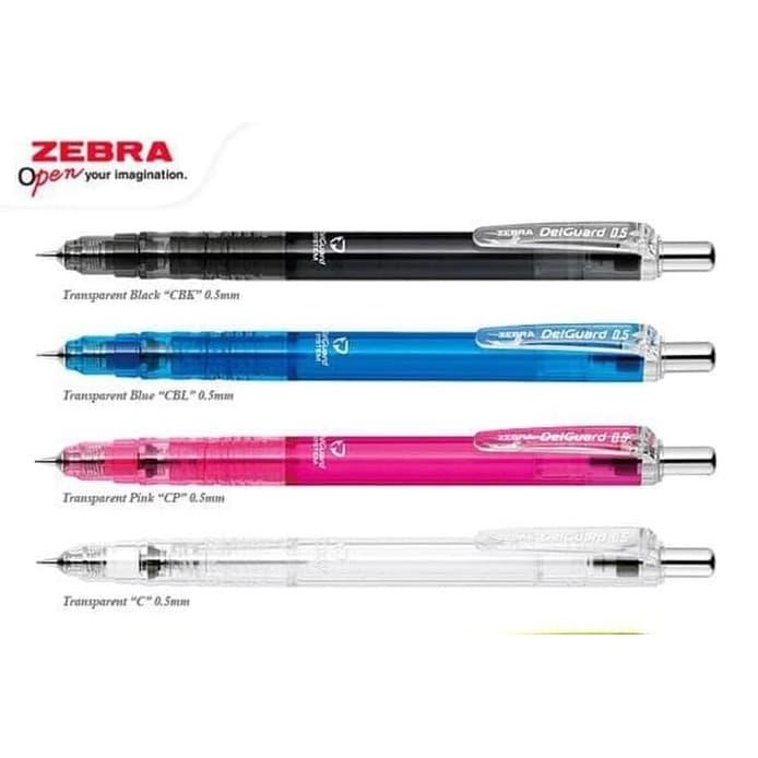 

Atk0657Zb 0.5 Pensil Mekanik Delguard Light Zebra Maz84 Pencil 0,5