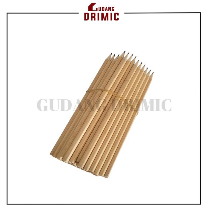 

Pensil Hotel Segi Enam Polos Serut Murah - 100 Pcs