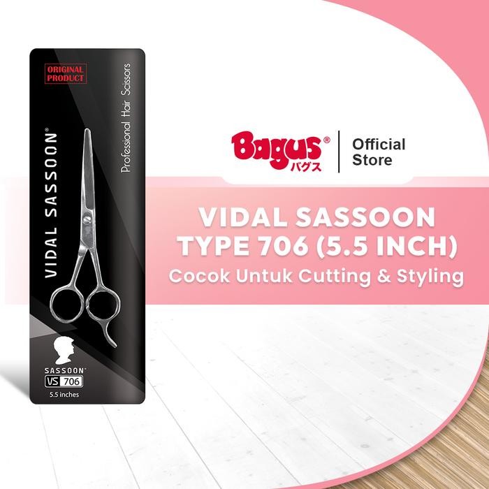 Pilihan- Vidal Sassoon Profesional Hair Scissors Vs-706 - Gunting Rambut