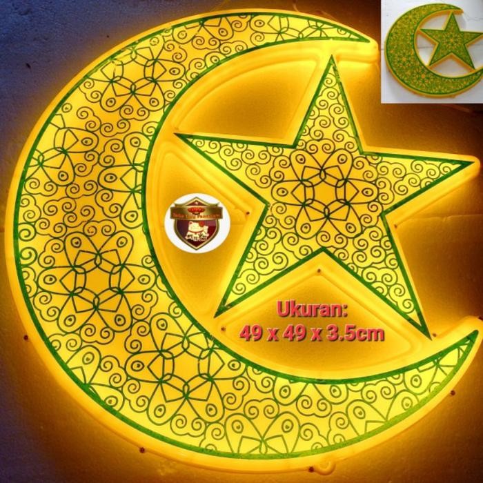 LAMPU LEBARAN IDUL FITRI JUMBO / LAMPU LED HARI RAYA IDUL FITRI IDUL