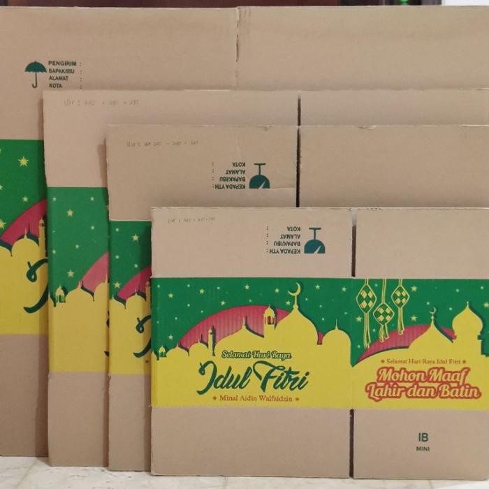 KDS_ID Kardus Kecil Idul Fitri Dus Box Parcel Hari Raya Lebaran