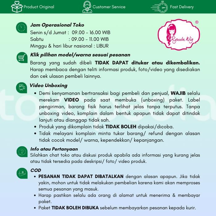 Ryuuta Wig Lace Front Wig Short Man Pria Zoro Cosplay Green