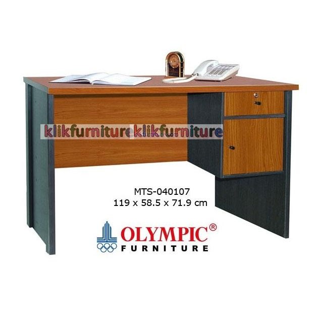 Meja Tulis Kantor Kerja Olympic Mts Venus Minimalis Modern Stok Terbatas