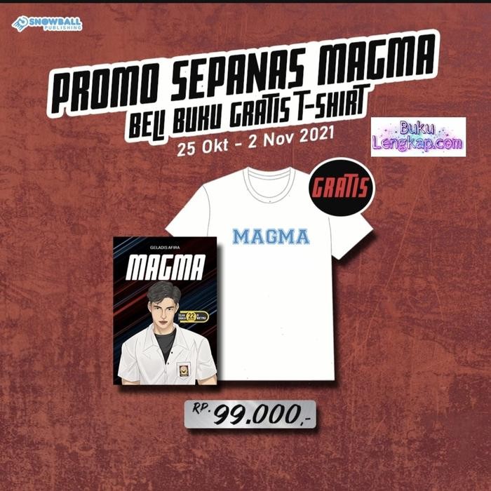 Buku Novel - Magma (Geladis Afira) Original