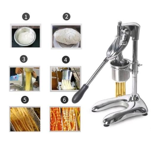 Mesin Pemotong Kentang Panjang / Alat Cetak Potato Kentang Goreng Panjang Taiwan Street Food