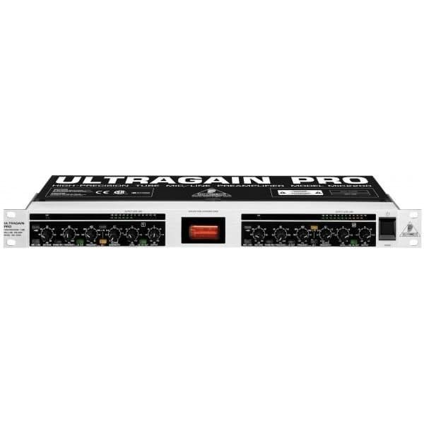 Behringer Ultragain Pro MIC2200 MIC 2200 V2 2- Channel Tube Microphone