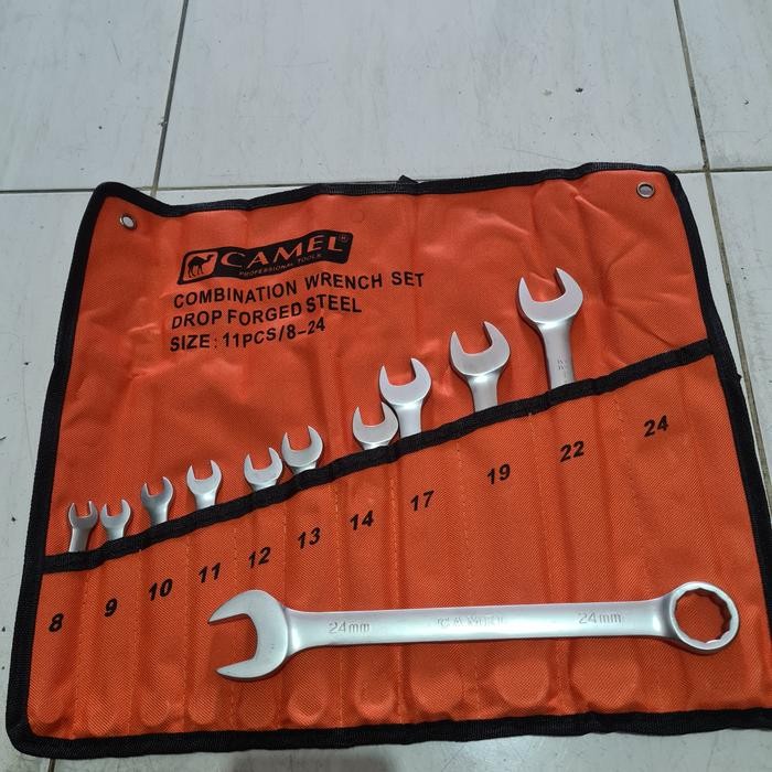 Kunci ring pas set 11 pcs Camel