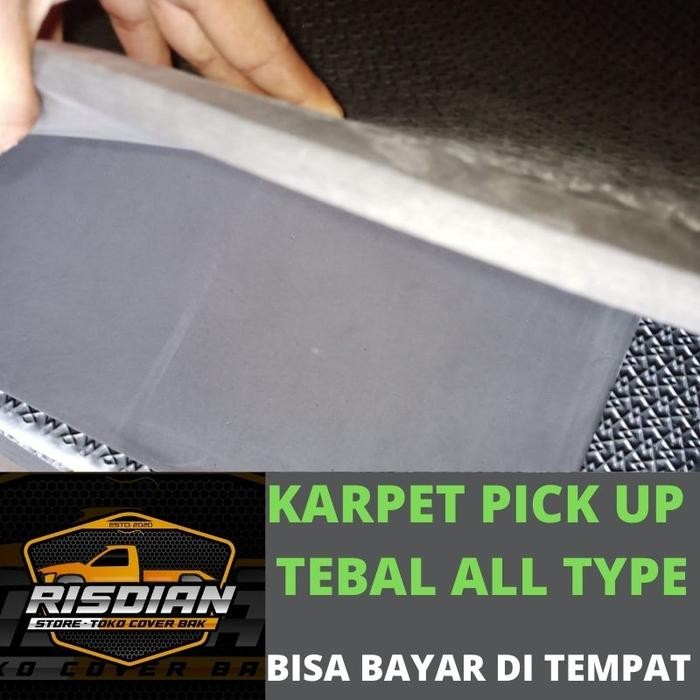 PREMIUM Karpet mobil pick up Karpet Spon Alas Bak Tebal 15 Mm Car