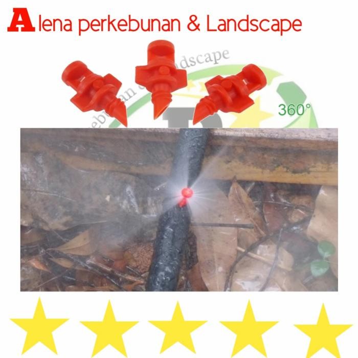 PREMIUM READY MIKRO SPRAYER 360 MICRO SPRAY SPRINKLER NOZZLE 360 DERAJAT