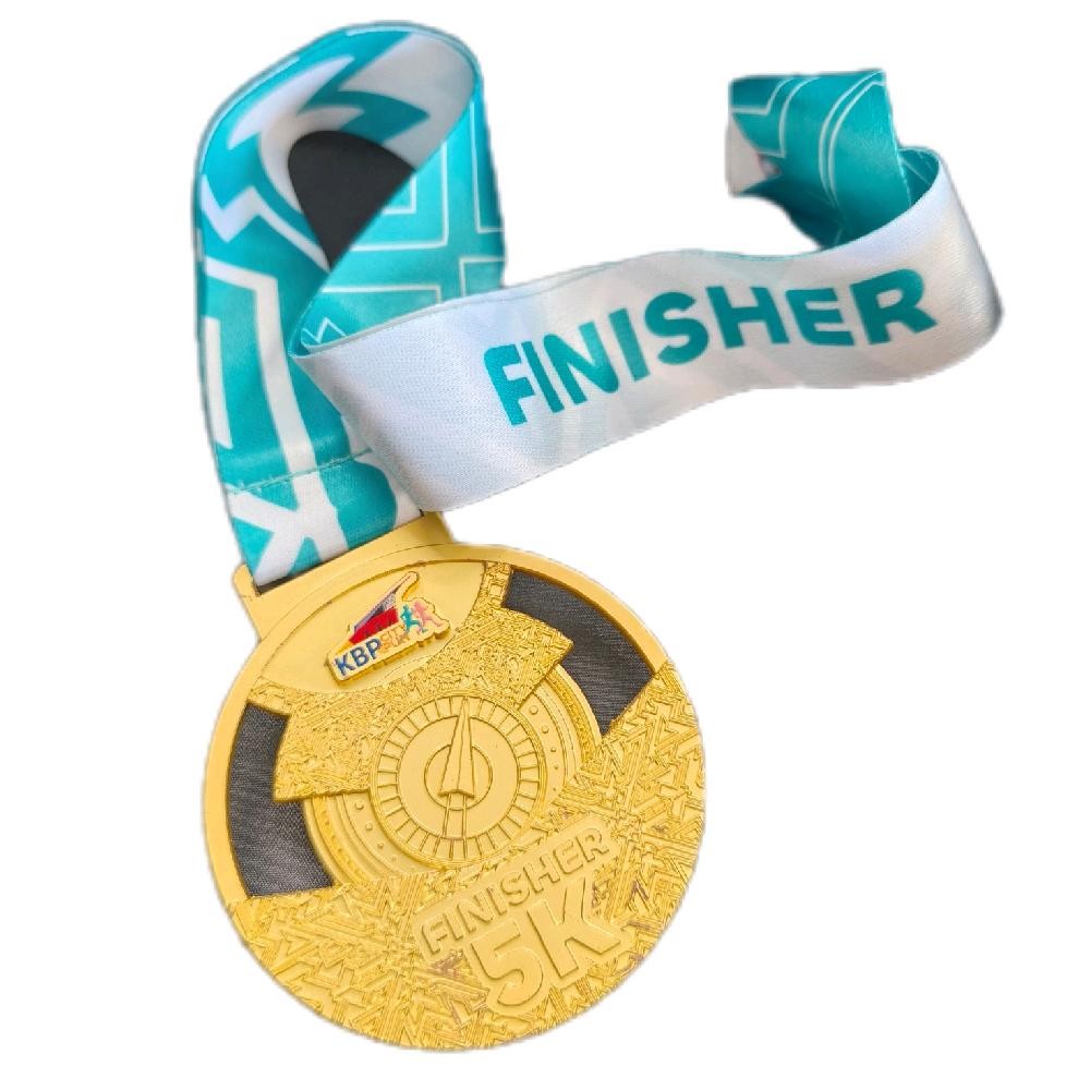 Medali Finisher Event Lari Running 2024 - Medali Lari 5k Event Running - Medal Lari Original - Menda