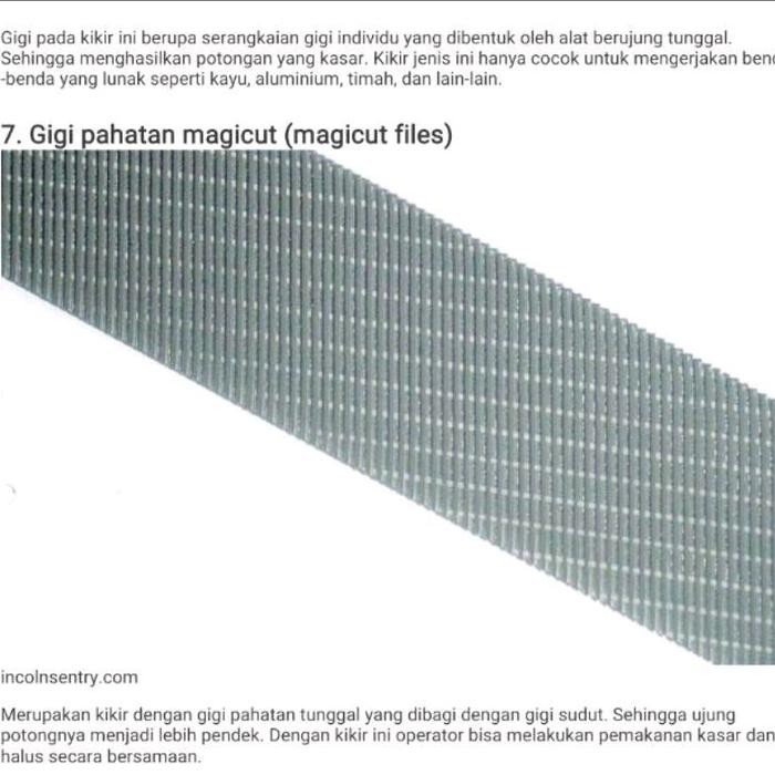 Kikir Flat Magicut 12" Nicholson Original