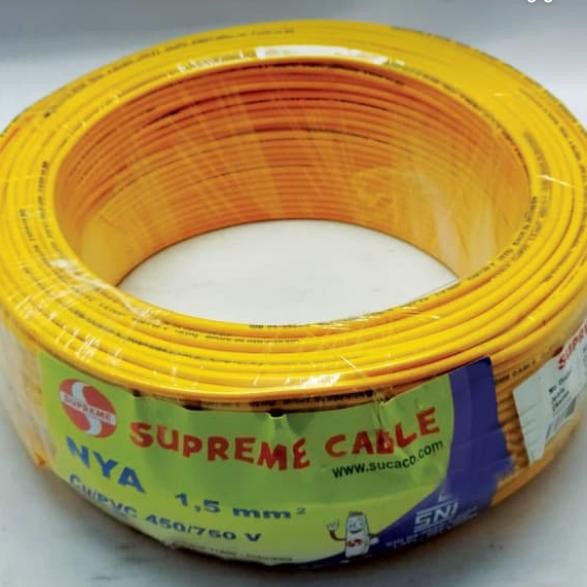 NYA 1.5 SUPREME /KABEL TUNGGAL 1.5 MM SUPREME /KABEL TUNGGAL SUPREME