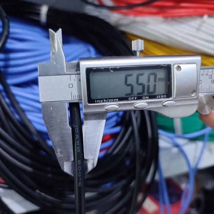 AWG 10 KABEL SILICONE AWG10 CABLE SILIKON WIRE YELLOW KUNING