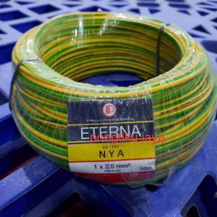 KABEL NYA 2,5 ETERNA 50METER KABEL TUNGGAL TEMBAGA