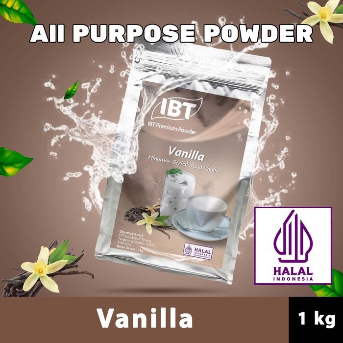 

Tersedia Vanilla Flavor Drink Powder 1Kg Bubuk Minuman Premium Berkualitas
