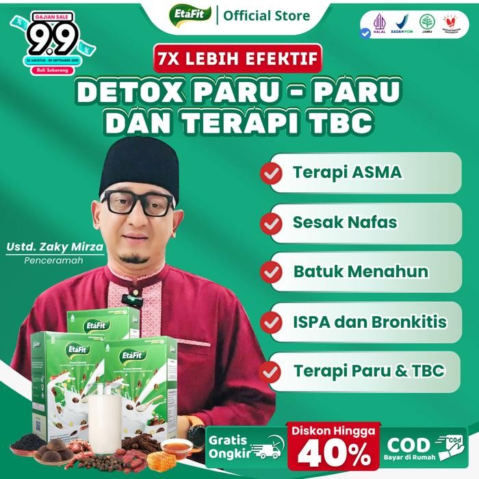 

Tersedia ETAFIT Susu Kambing Etawa Bubuk Asli 100% Murni Original Detox Paru & Terapi TBC - Shopee