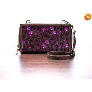 ASLI Dompet/Tas HPO Mokamula Etnik - Dark Brown Palonia READY STOCK