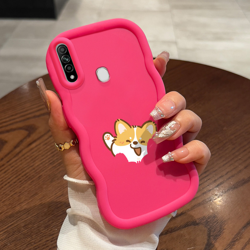 Casing HP Untuk OPPO A31 2020 A8 Case Corgi lucu Desain Baru Kasus Lembut Kesing Cesing lunak Siliko