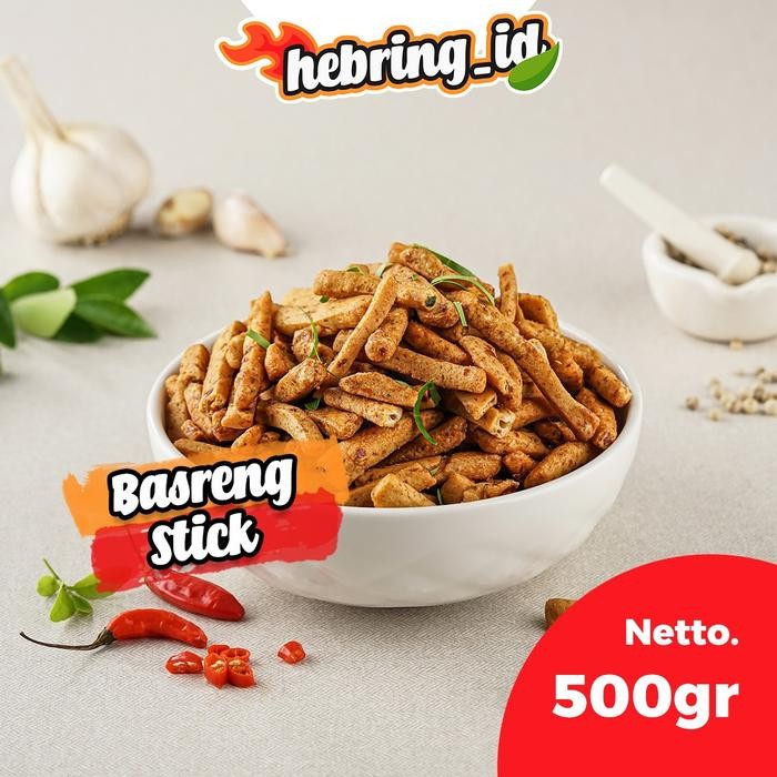 

Stik Basreng Pedas Asin Gurih Daun Jeruk Original Ukuran 500 Gram