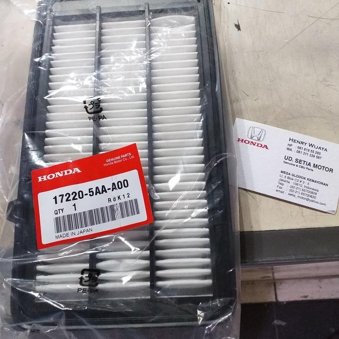 Jual Filter Udara / Air Filter / Saringan Udara Honda Crv / Civic Turbo