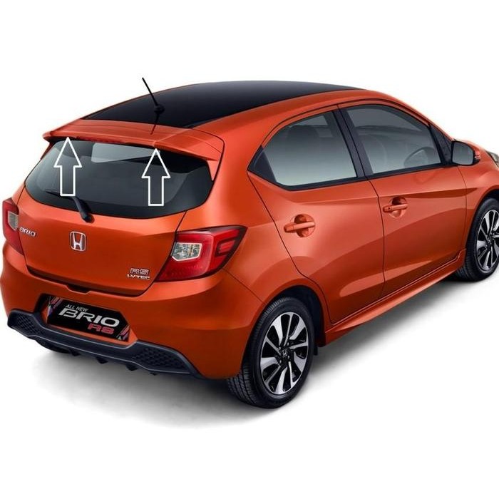 Jual Spoiler Atas Kaca Bagasi Honda Brio Rs 2019 2020 2021 2022 2023 2024 Original