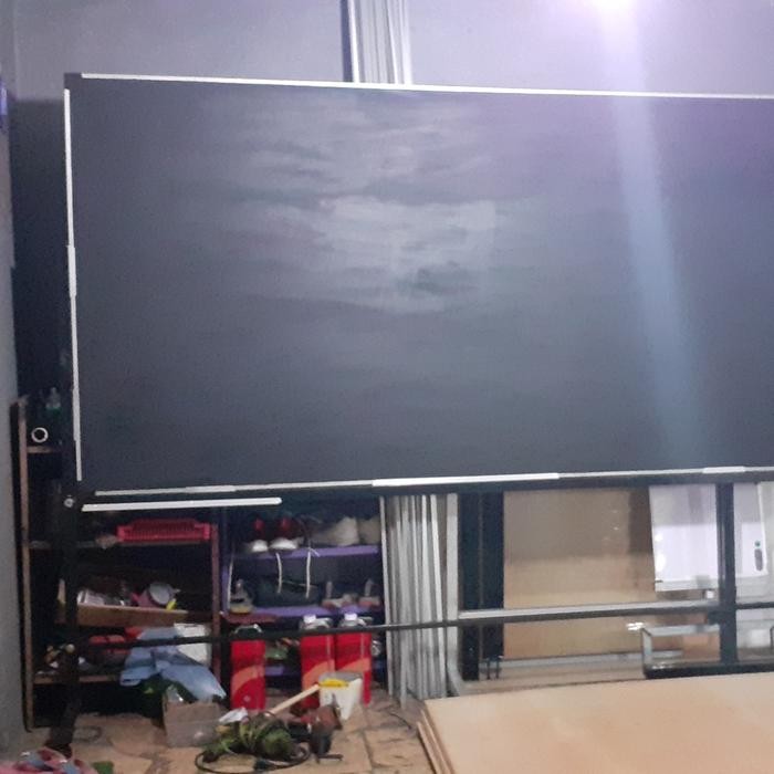 

Papan Tulis Standing 2 Muka Hitam + Putih