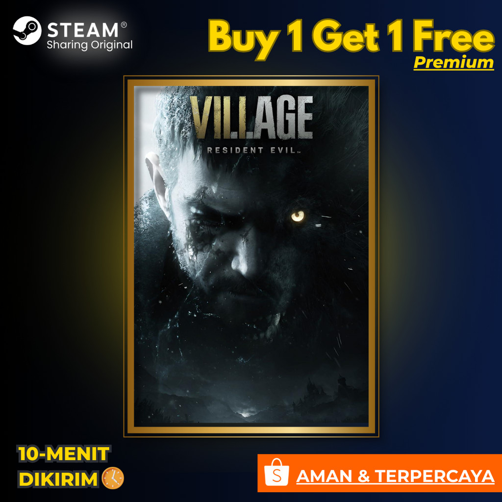 Steam Share Premium – Resident Evil Village- Instan, Aman, Murah | Buy 1 Get 1