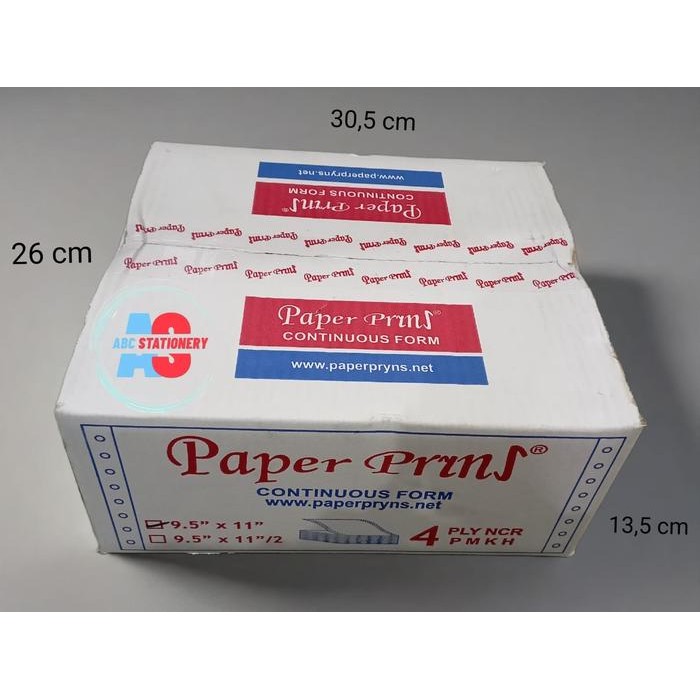 

Continuous 4 Ply 9.5 X 11" Paperprint