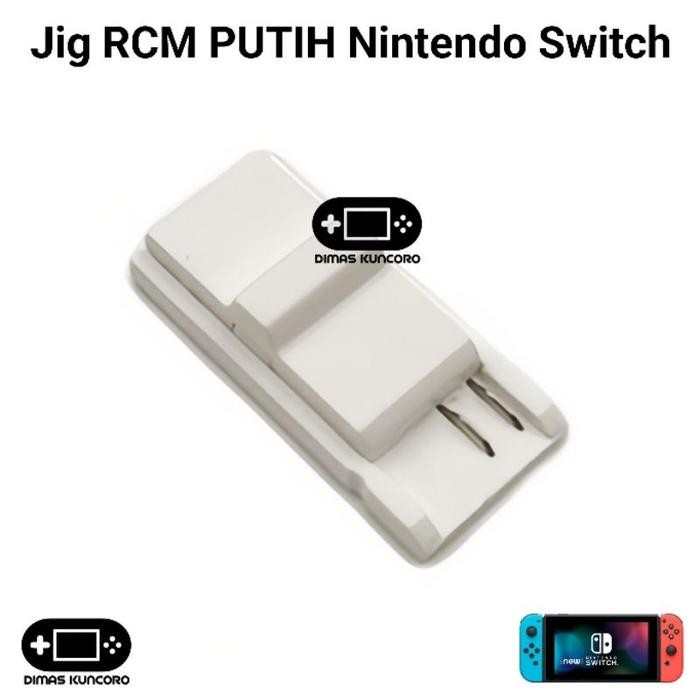 Jig RCM PUTIH Nintendo Switch cfw atmosphere recovery loader