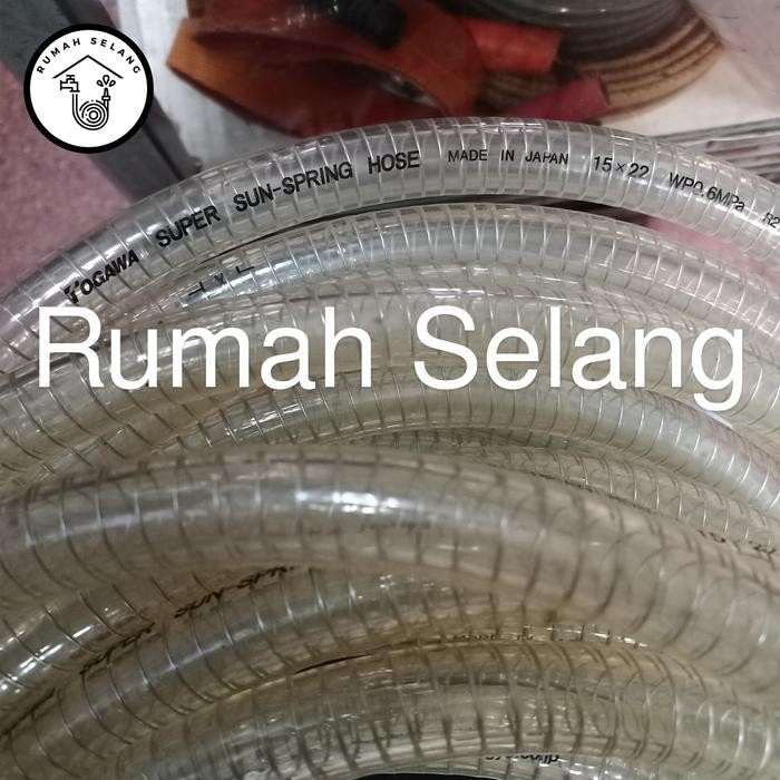 Selang Spring Togawa 15 x 22 / Selang Kawat Togawa 5/8 Inch / Selang