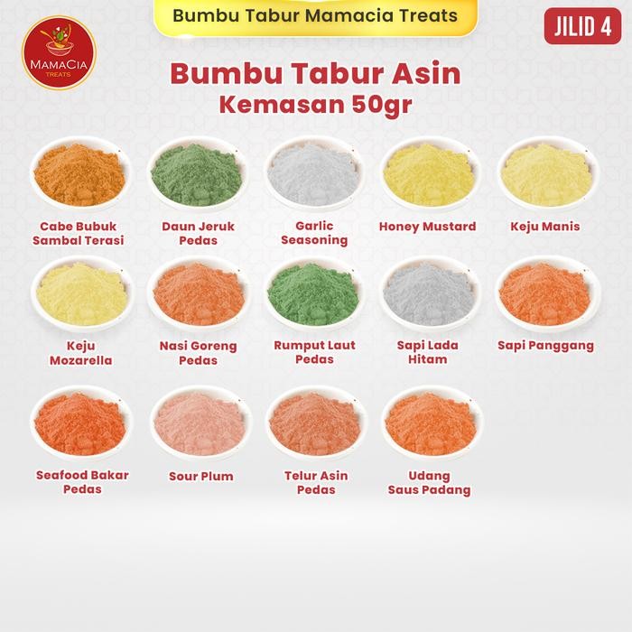 

Bumbu Tabur Premium Bubuk Tabur Keripik Tahu Kentang Seblak Makaroni Ayam Penyedap Rasa 50gram