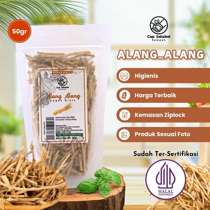 

50gr Akar Alang Alang / Cogon Grass / Rempah / JSR 100% PREMIUM QUALTY