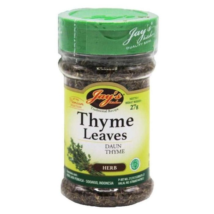 

Jay's Thyme Leaves / Daun Thyme 27 Gr