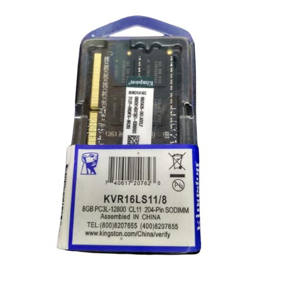 MEMORY KINGSTON SODIMM DDR3 8GB PC3L-12800 CL11 [KVR16LS11/8]