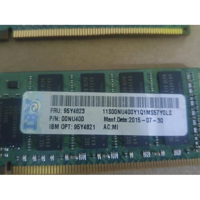 MEMORY SERVER IBM LENOVO 16GB PC4-2133P REGISTERED FRU 95Y4823