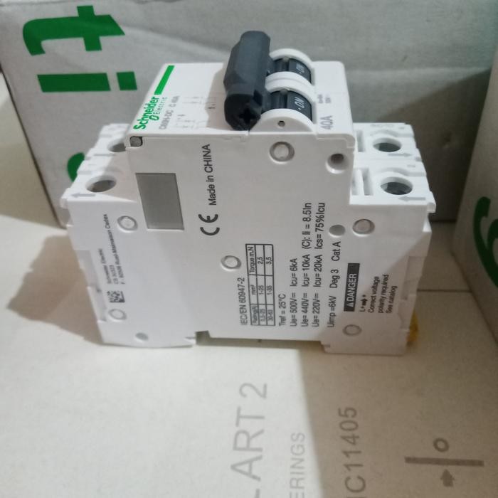 MCB SCHNEIDER C60H-DC 2P 40A